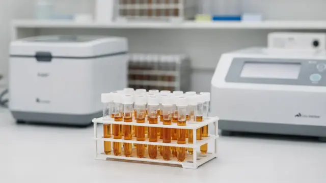Laborproben und Teströhrchen für Zöliakie-Blutwerte zur Antikörperdiagnose