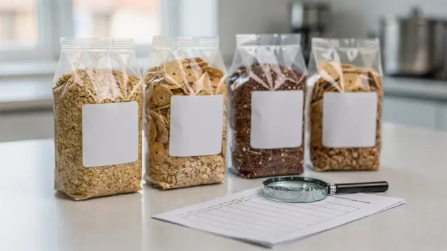Gerste, Roggen und Hafer auf einer Lebensmittelverpackung: Allergenkennzeichnung richtig lesen